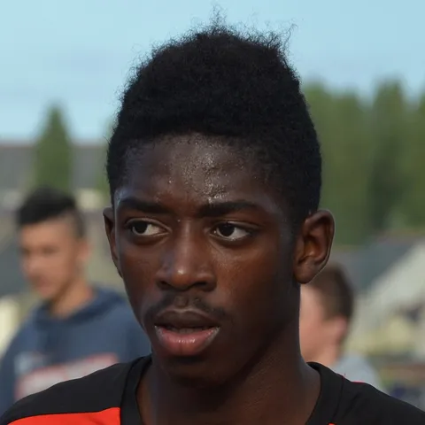 Ousmane Dembélé in the France shirt — the reigning Ballon d'Or holder leads Didier Deschamps's 26-man France squad into Group I at World Cup 2026, drawing France against Senegal at MetLife Stadium on June 16 in a direct echo of Senegal's 1-0 upset in the 2002 opening match, with Haaland's Norway and a returning Iraq completing the toughest single-group draw of the tournament
